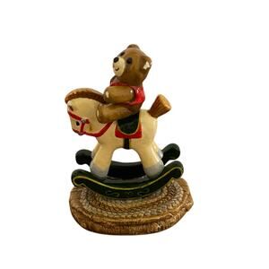 1985 Wee Forest Folk T-06 “Ride ‘em Teddy” designed & signed by Donna Petersen